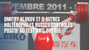 Dmitry Klokov et 5 autres haltérophiles russes controlés positif au test anti-dopage