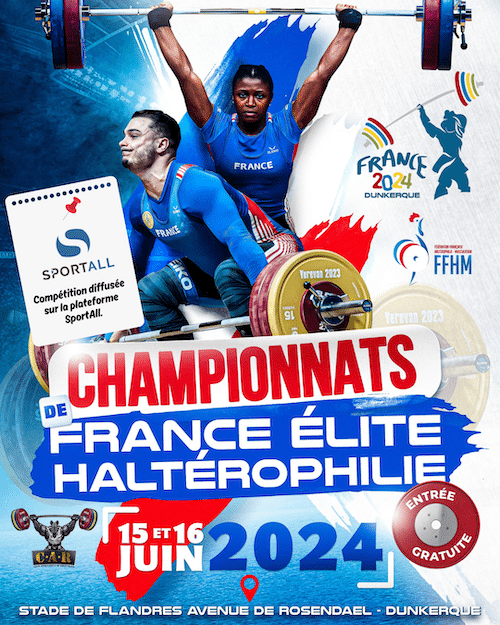 championnat de france halterophilie 2024 dunkerque