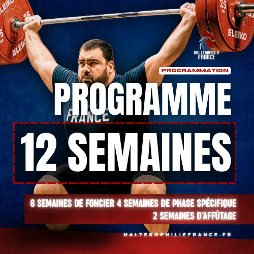 programme halterophilie 12 semaines
