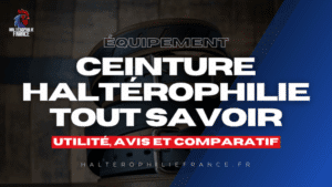 ceinture halterophilie